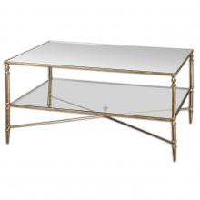  24276 - Henzler Mirrored Glass Coffee Table